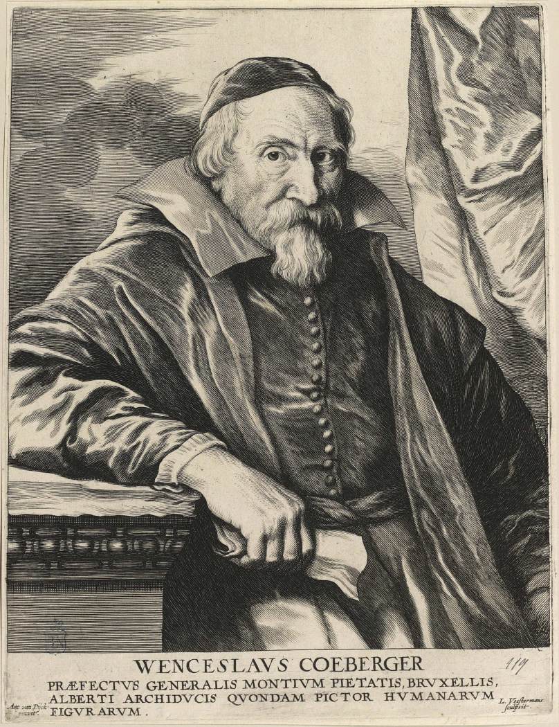 Portrait of Wenceslas Cobergher by VORSTERMAN, Lucas