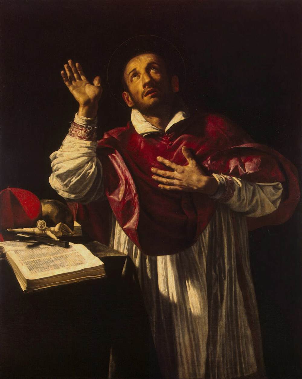 St Carlo Borromeo by BORGIANNI, Orazio