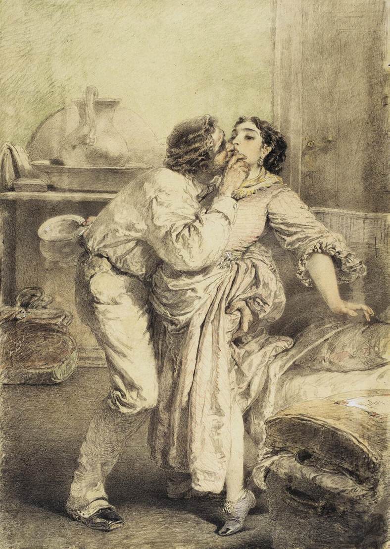 Artist's Love by ZICHY, Mihály