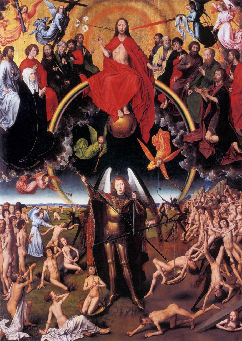 Last Judgment Triptych (central) by MEMLING, Hans