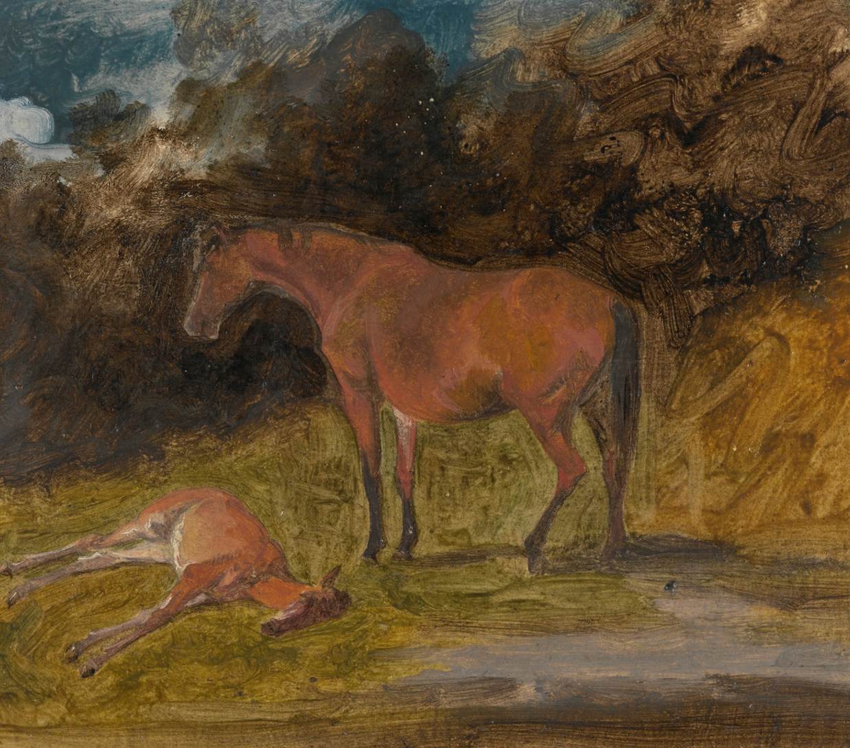 A Mare and Foal, Prince of Wales's Stud Aston Clinton by