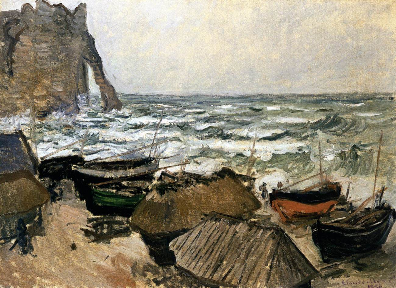 Fishing Boats by MONET, Claude