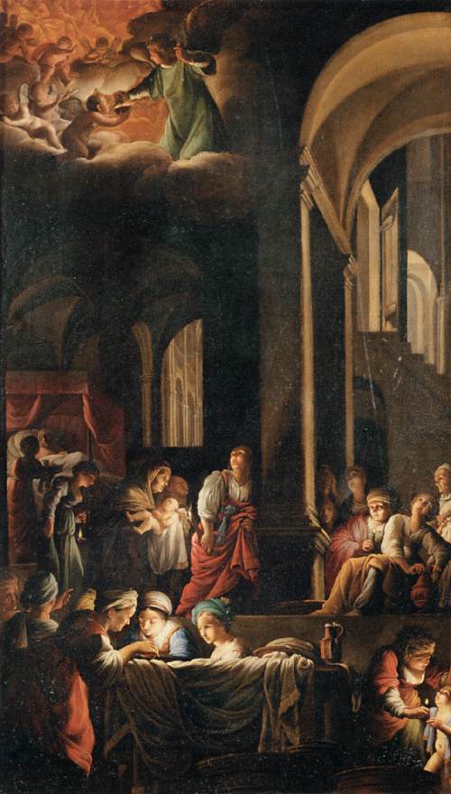 The Birth of the Virgin by SARACENI, Carlo