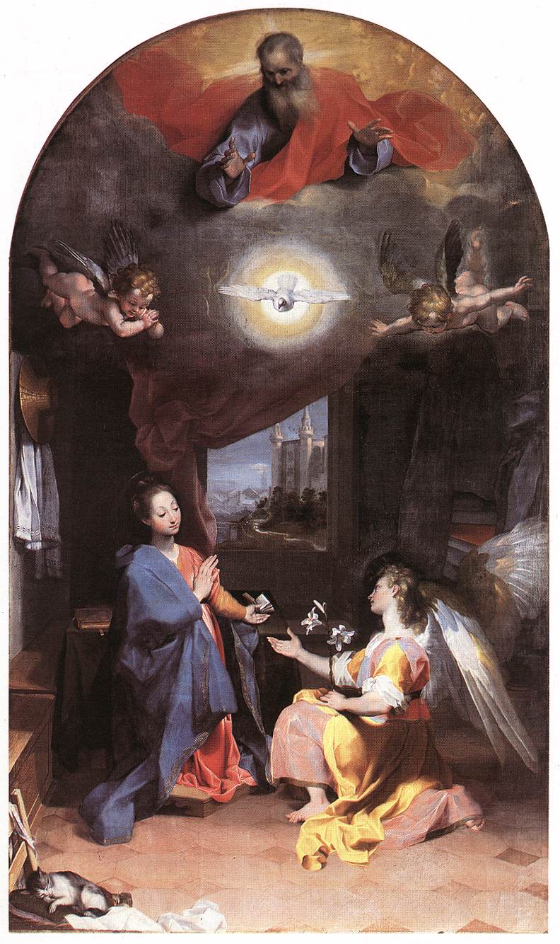 Annunciation by BAROCCI, Federico Fiori