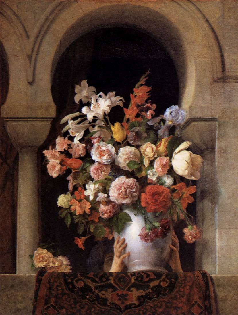 Flowers by HAYEZ, Francesco