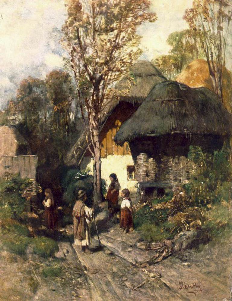 Bottom of the Village by MÉSZÖLY, Géza