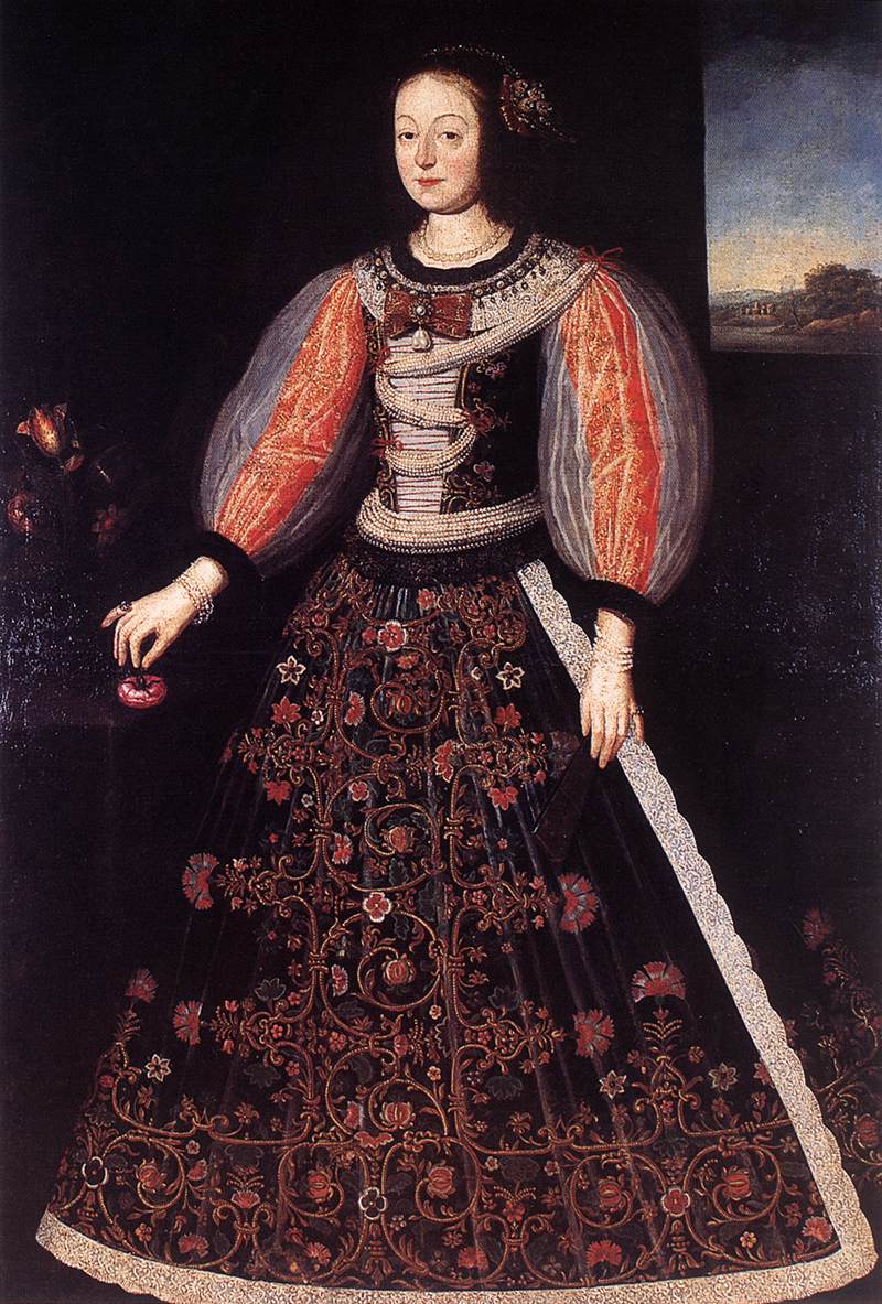 Portrait of Princess Anna Julianna Eszterházy, Wife of Count Ferenc Nádasdy by