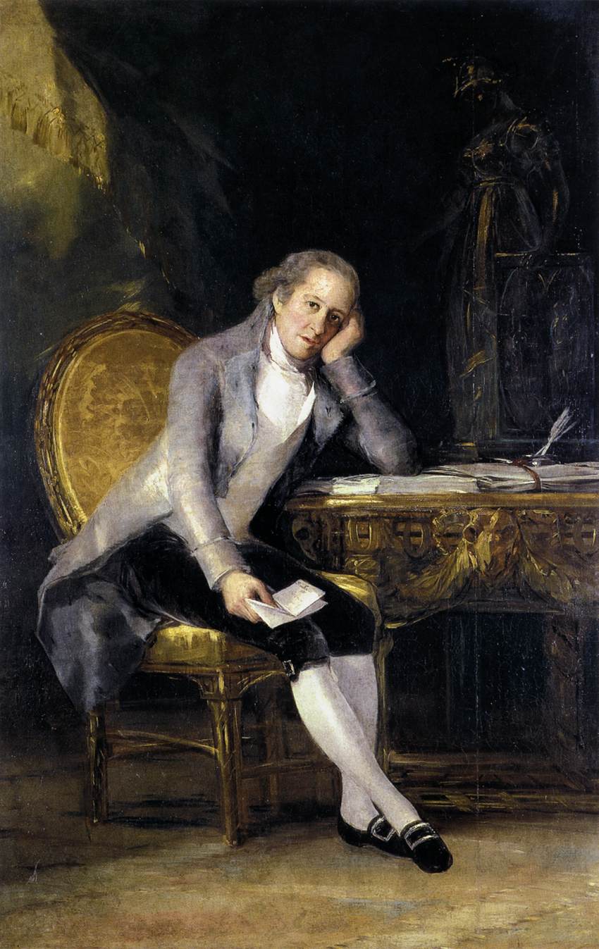 Gaspar Melchor de Jovellanos by GOYA Y LUCIENTES, Francisco de