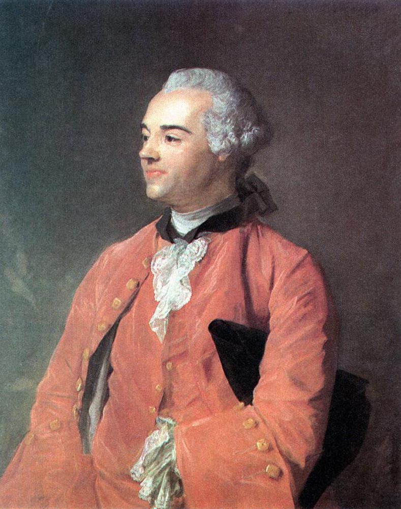 Portrait of Jacques Cazotte by PERRONNEAU, Jean-Baptiste