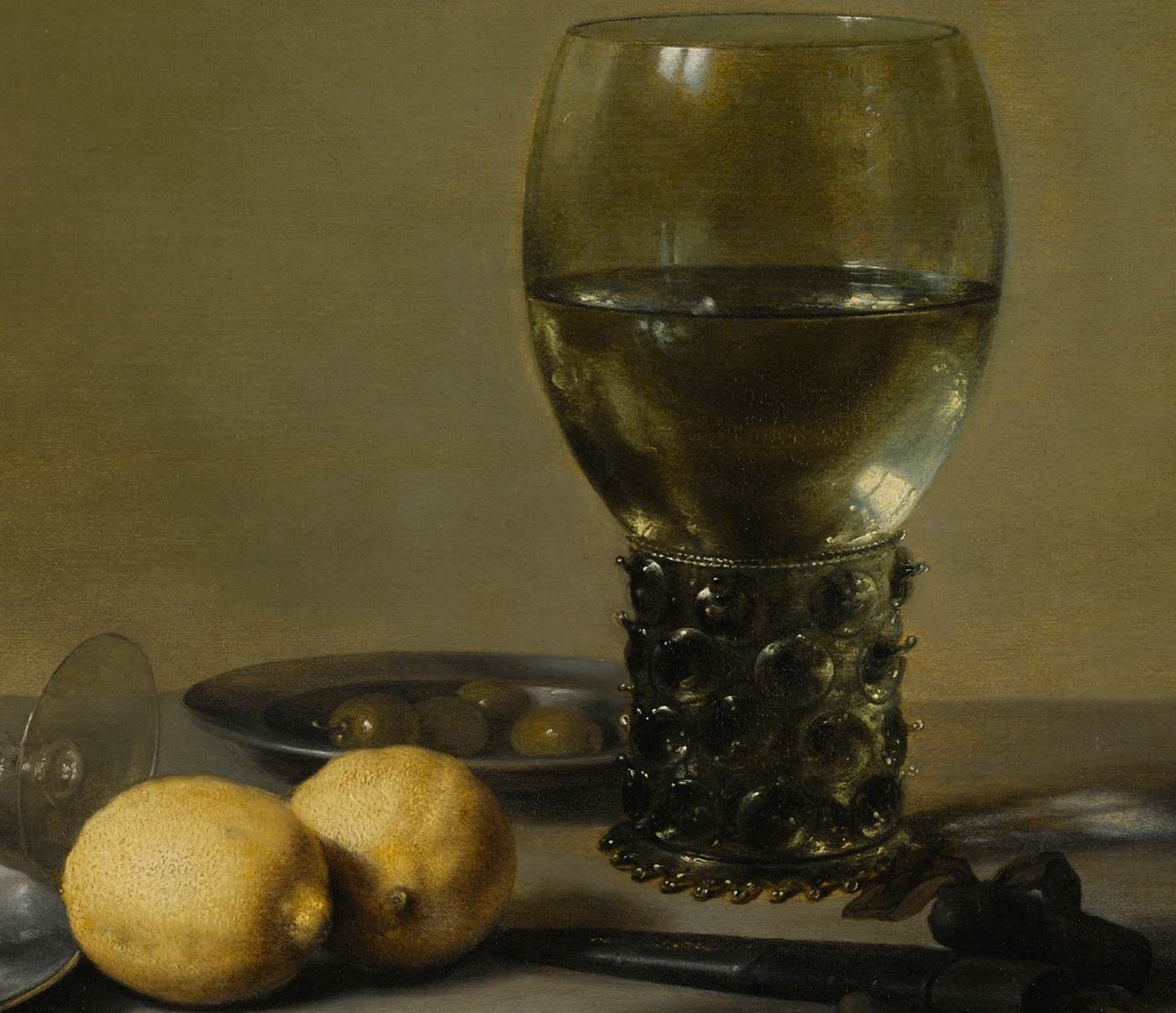 Still-Life (detail) by CLAESZ., Pieter