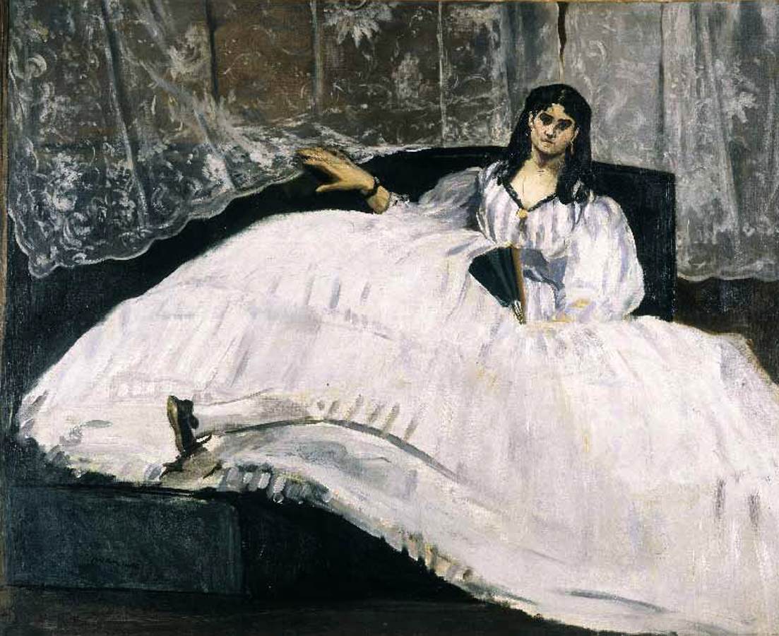 Baudelaire's Mistress Reclining by