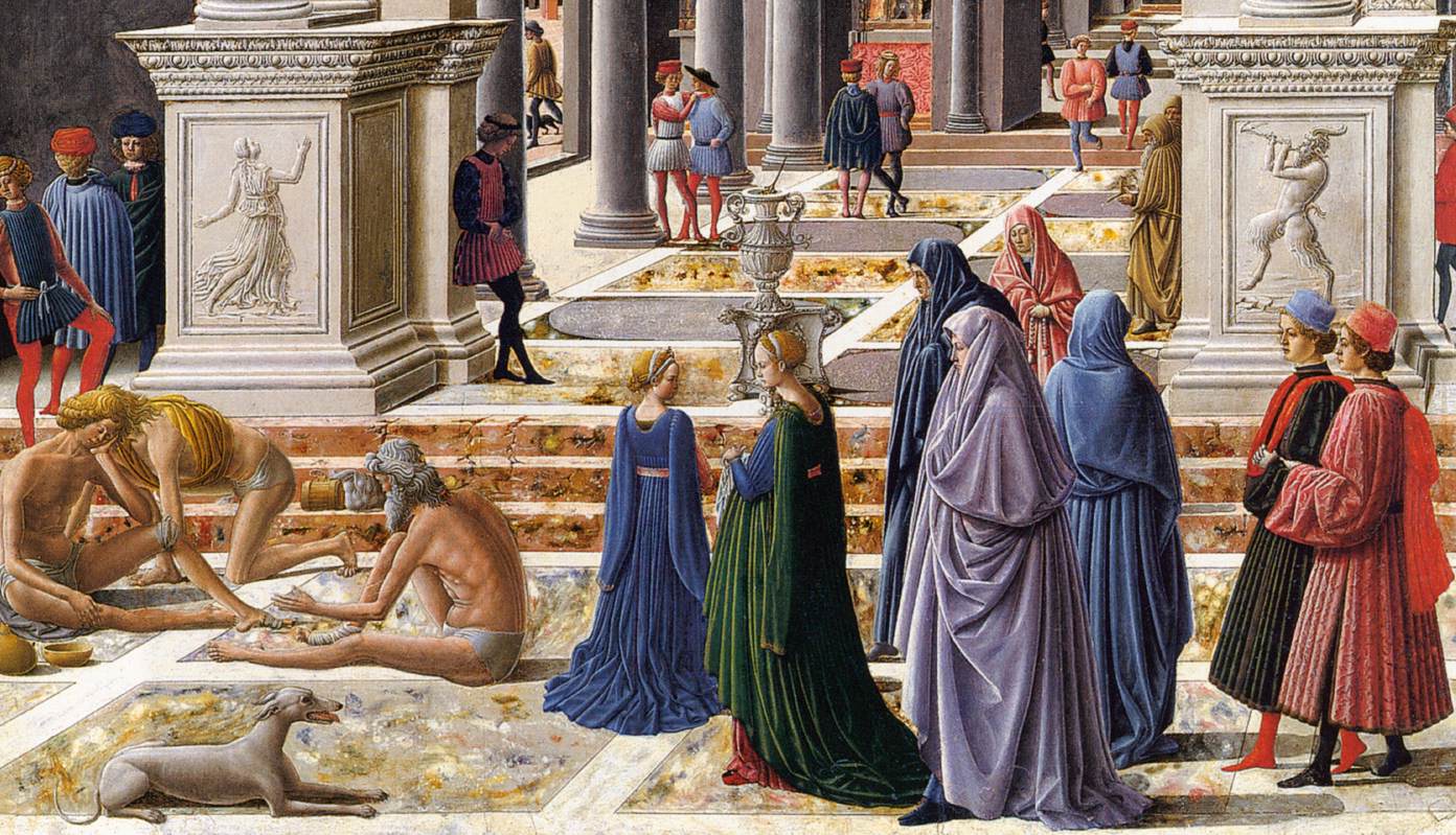 The Presentation of the Virgin in the Temple (detail) by