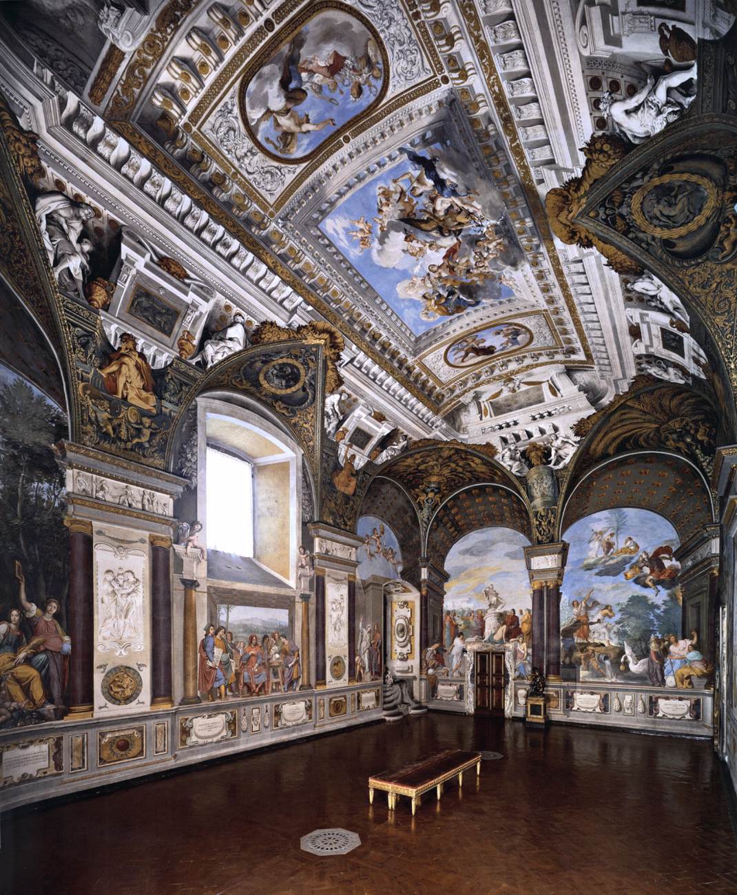 General view of the Sala Terreno by FURINI, Francesco