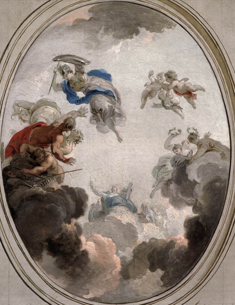 Allegory of Government: Wisdom Defeating Discord by