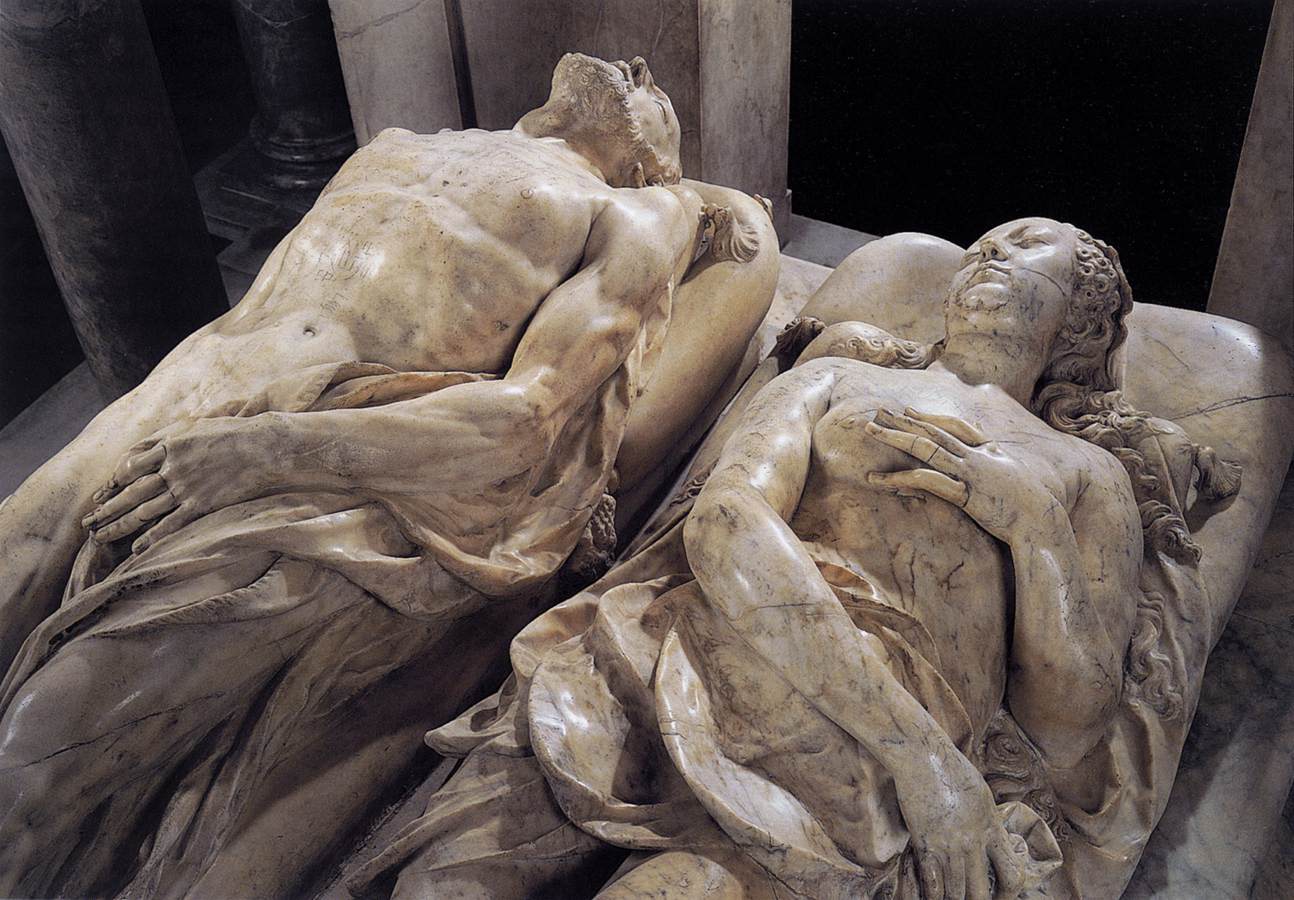 Monument to Henri II and Catherine de' Medici (detail) by