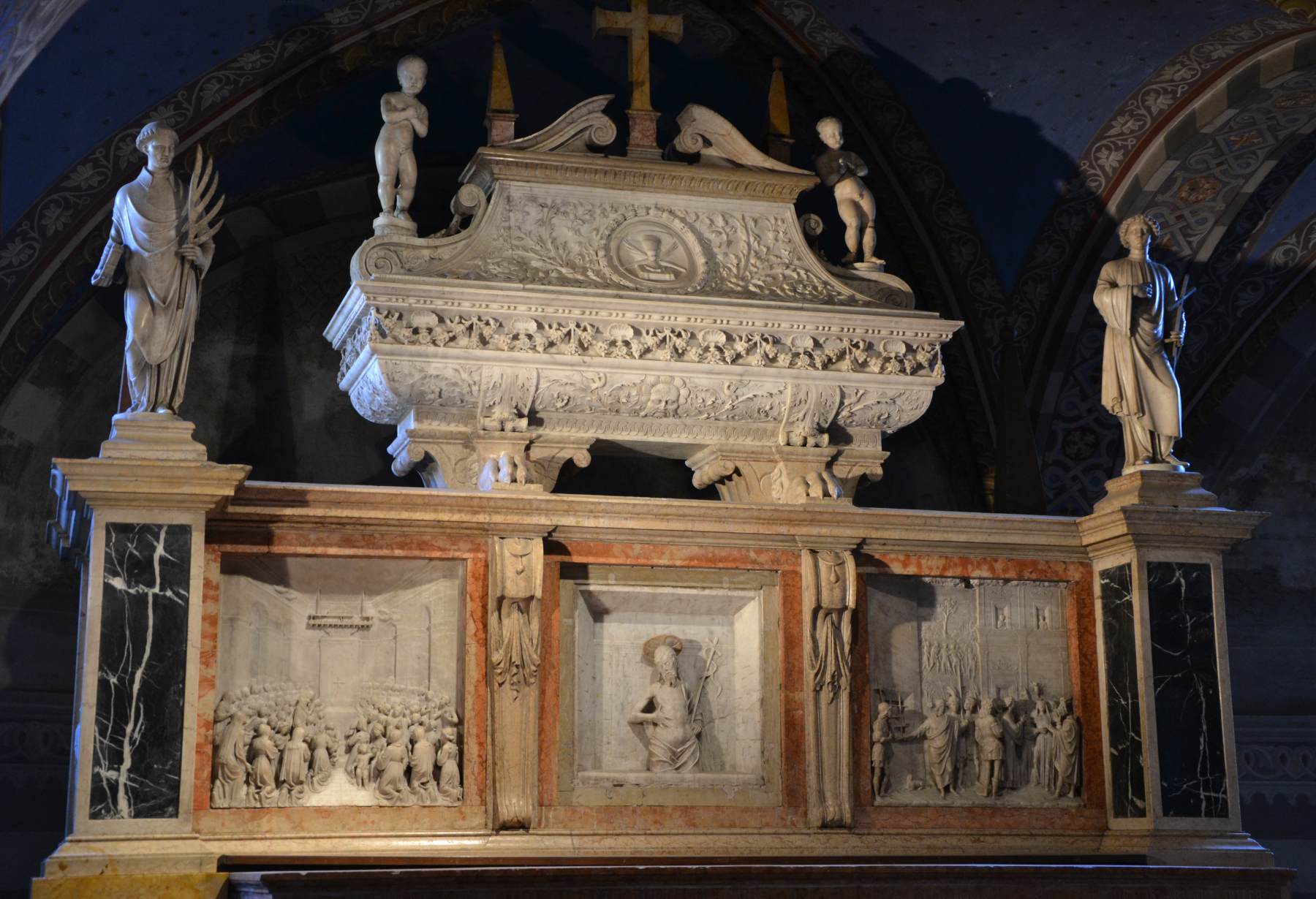 Reliquary of Sts Marcellino and Peter Martyr (recomposed) by