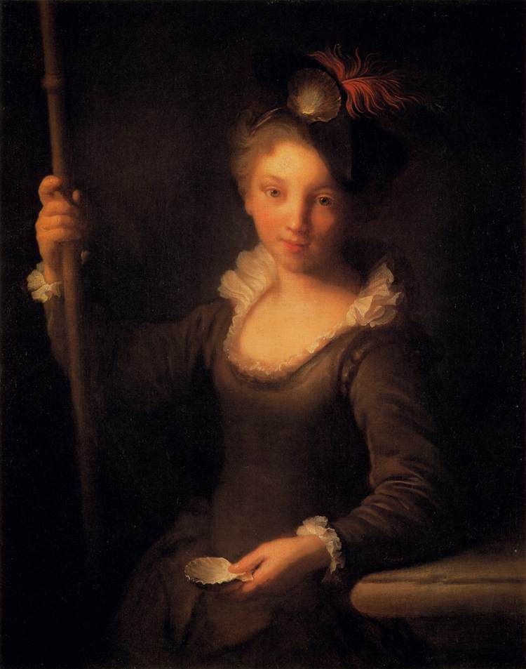 Young Pilgrim Girl by GRIMOU, Alexis