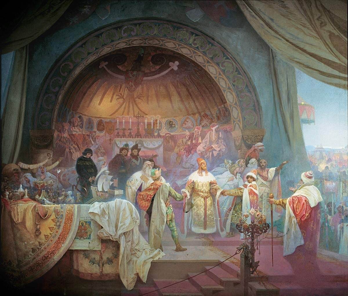 The Slav Epic cycle, No. 5 by MUCHA, Alphonse