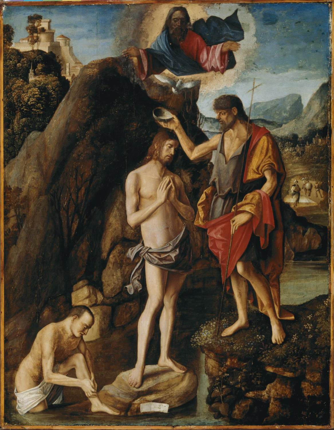 The Baptism of Christ by PALMEZZANO, Marco