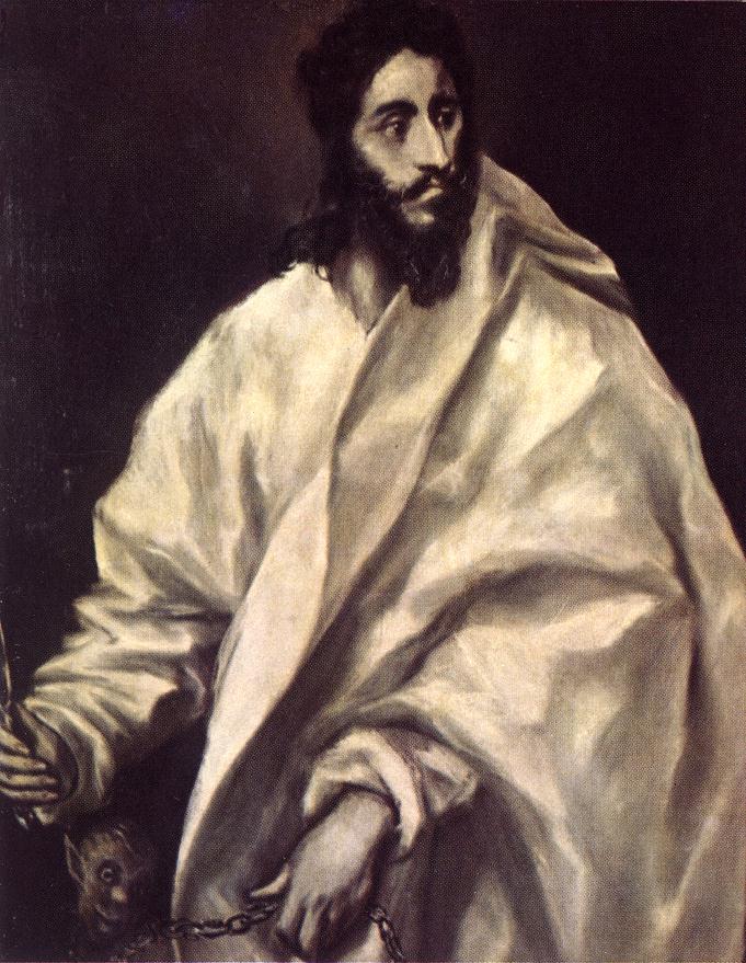 Apostle St Bartholomew by GRECO, El