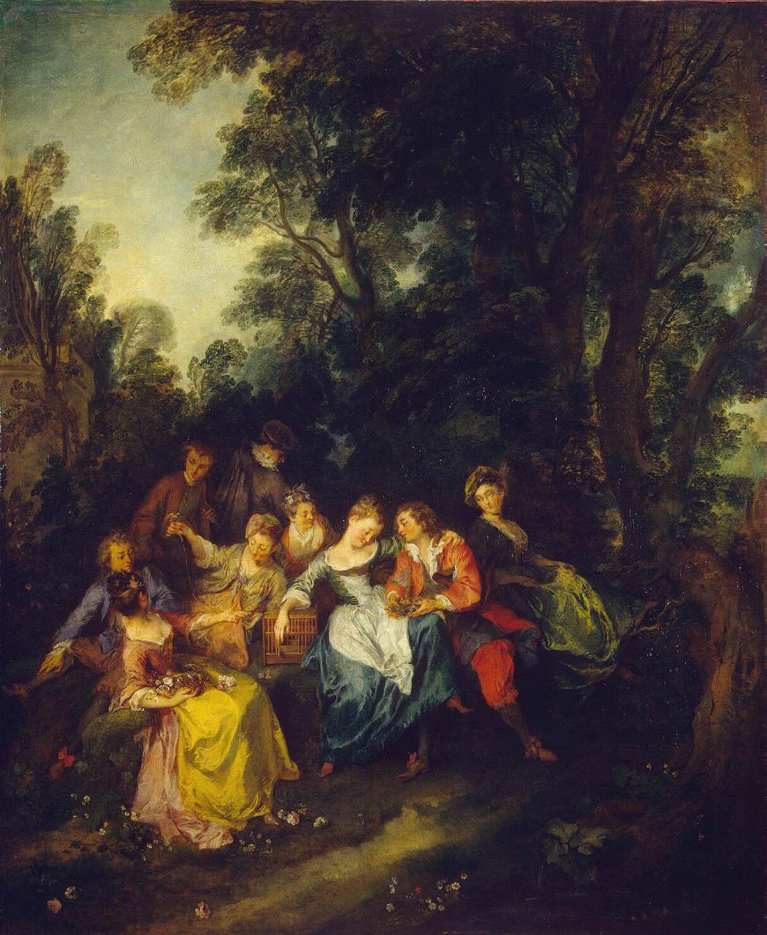 Spring by LANCRET, Nicolas