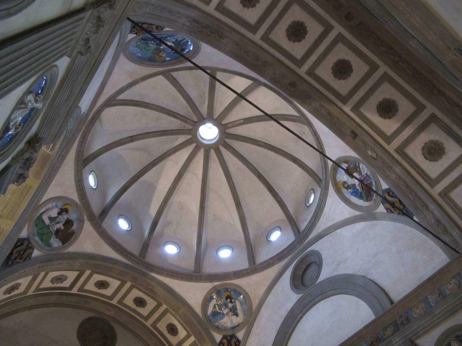 Interior of the cupola by BRUNELLESCHI, Filippo