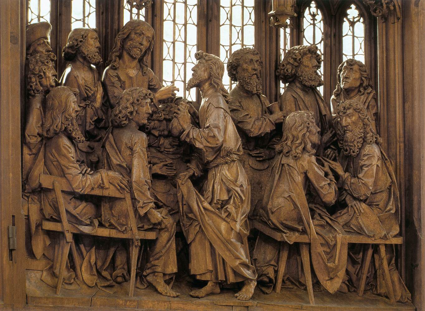 The Last Supper by RIEMENSCHNEIDER, Tilman