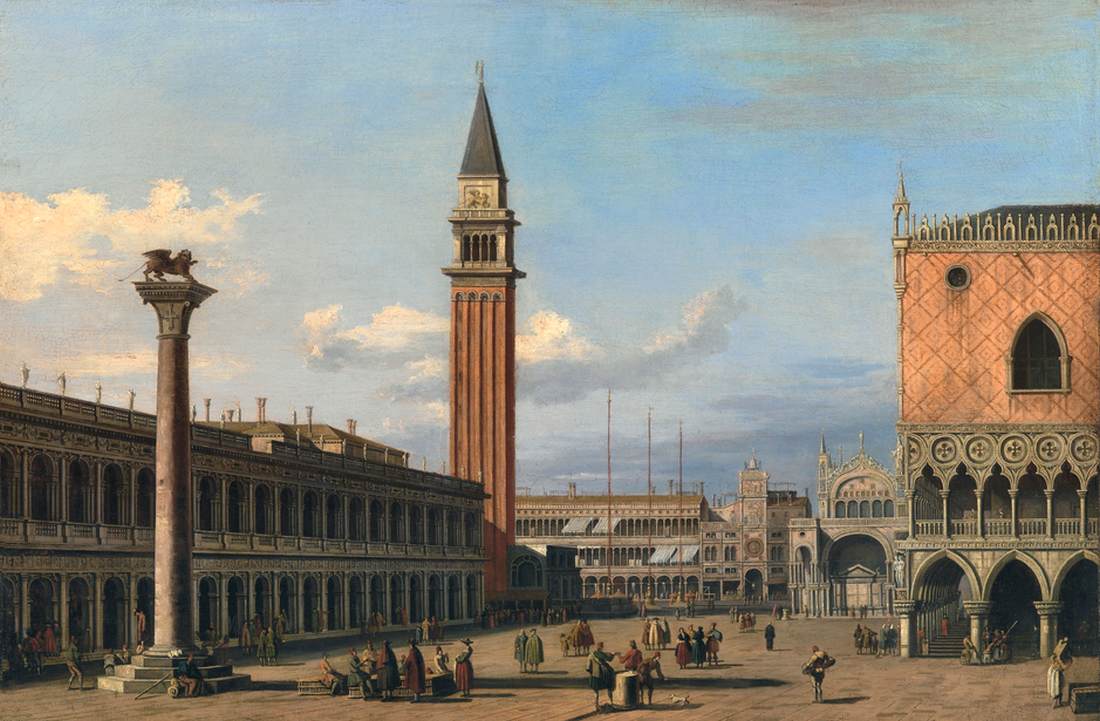 View of the Piazzetta, Venice by