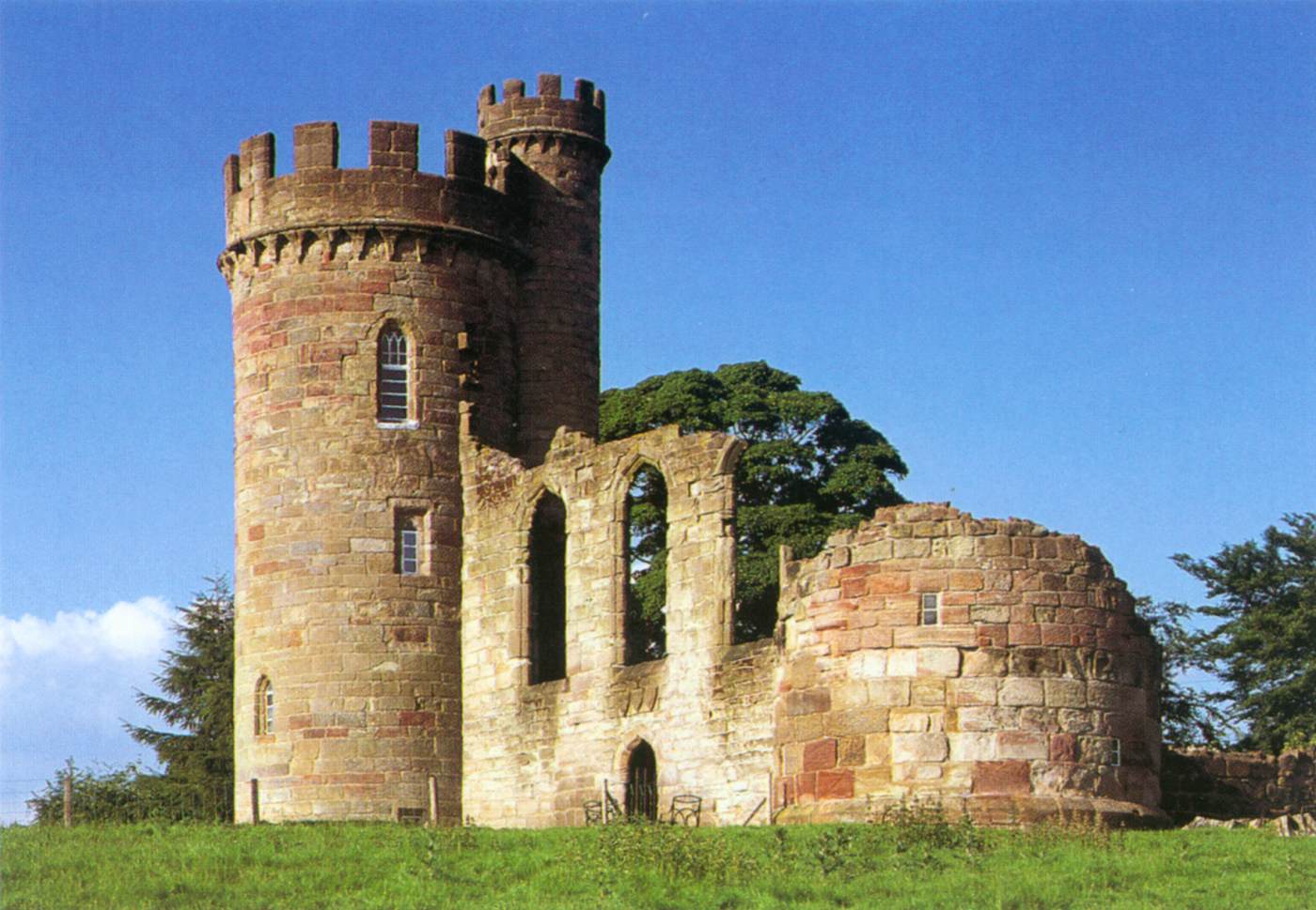 Artificial castle ruin by MILLER, Sanderson