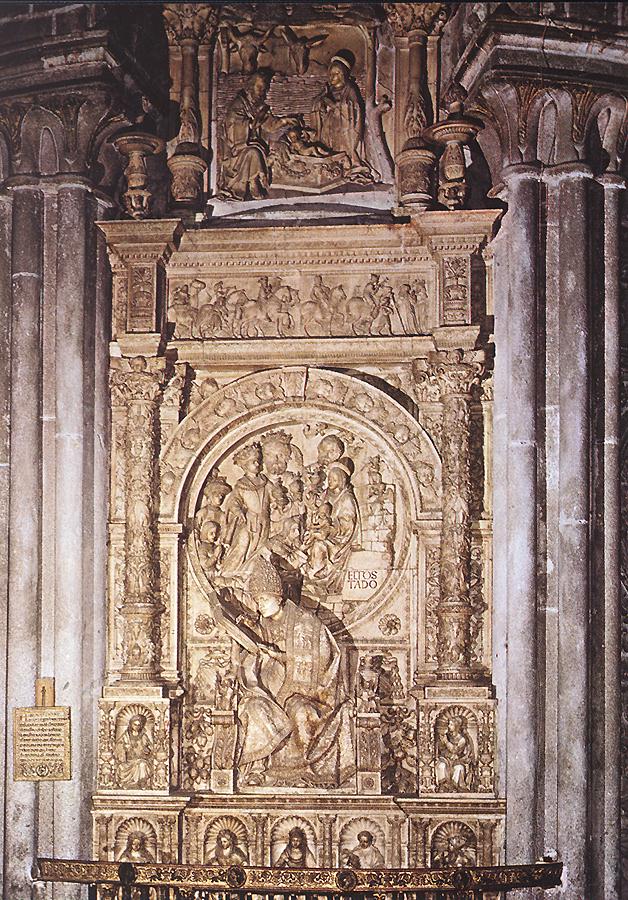 Tomb of Don Alonso de Madrigal by