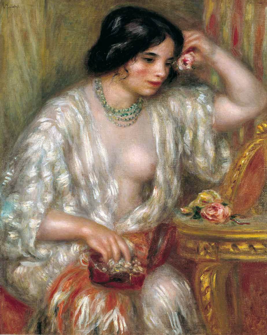 Gabrielle with Jewellery by VOORT, Michiel van der, the Elder