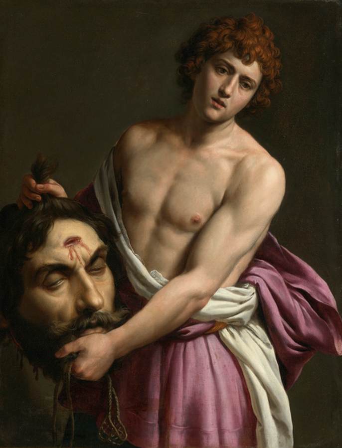 David with the Head of Goliath by TURCHI, Alessandro