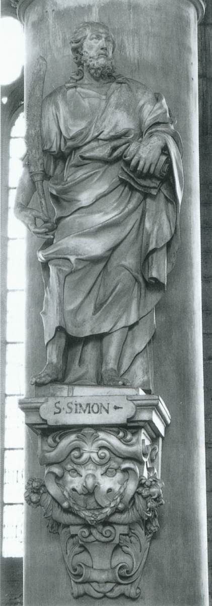 St Simon Zelotes by MILDERT, Johannes van