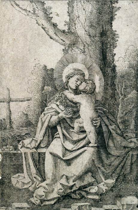 Virgin and Child Seated under a Tree by