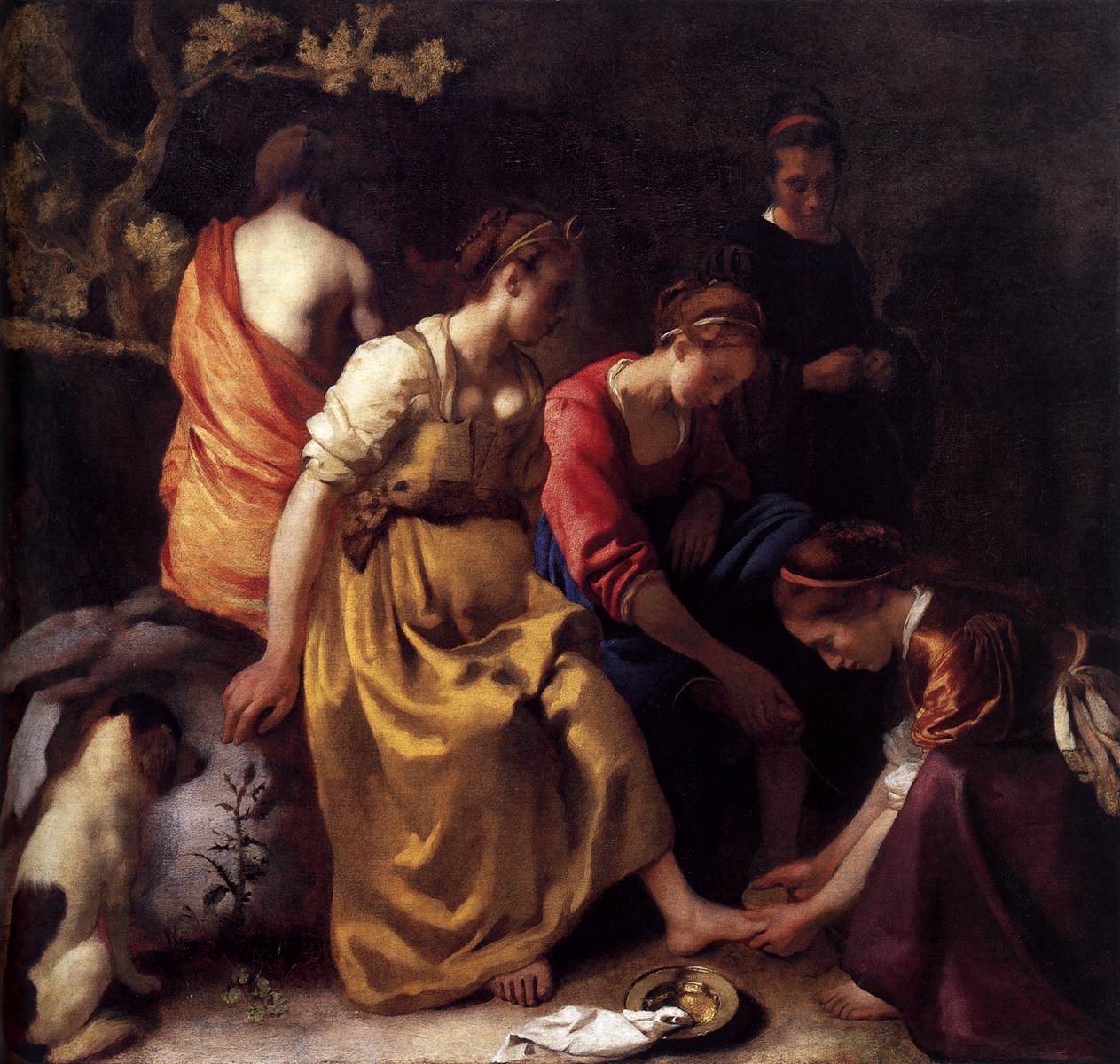 Diana and her Companions by VERMEER, Johannes