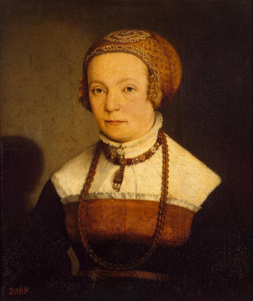 Portrait of a Young Woman by AMBERGER, Christoph