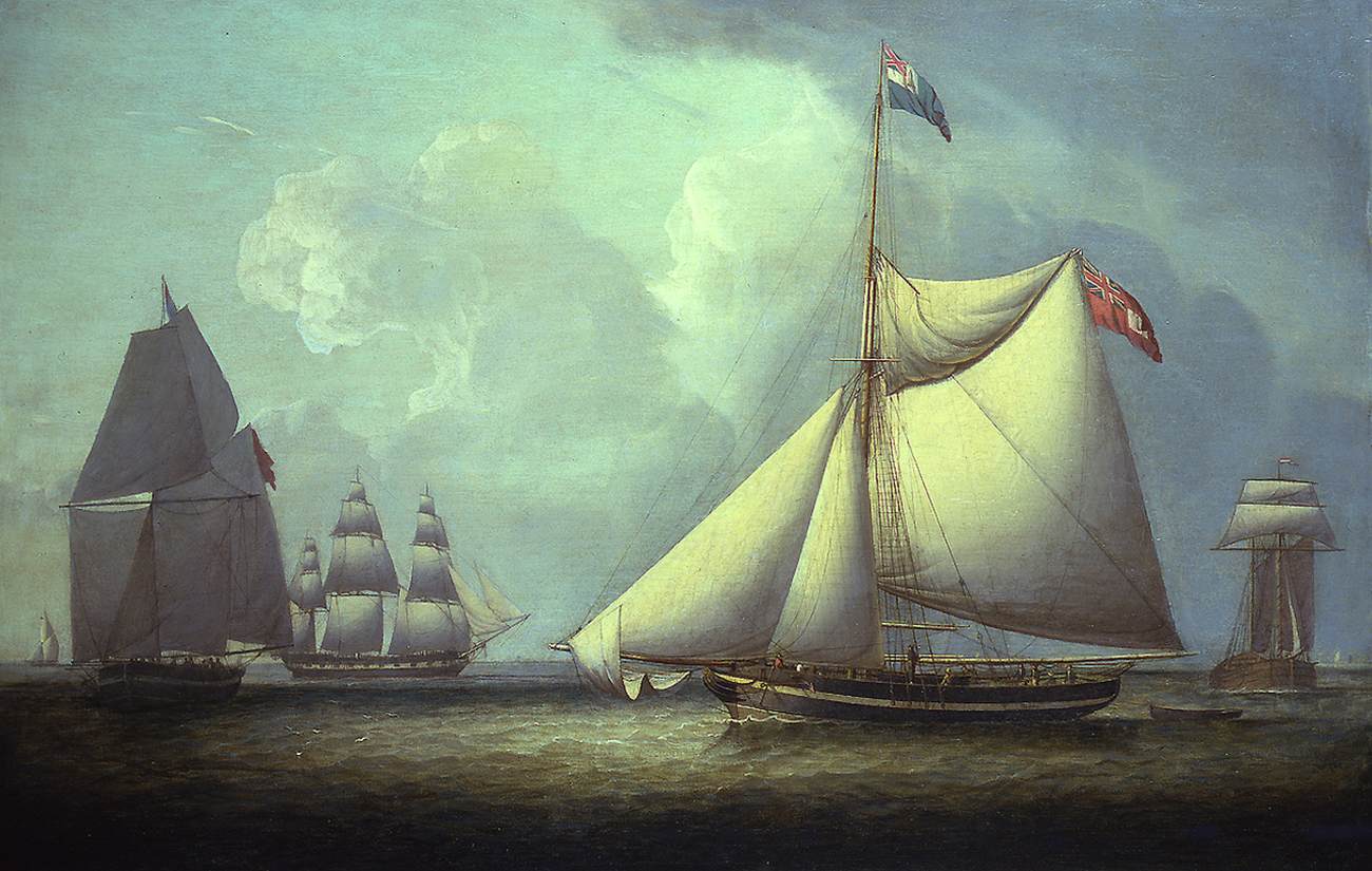 A Naval Cutter by