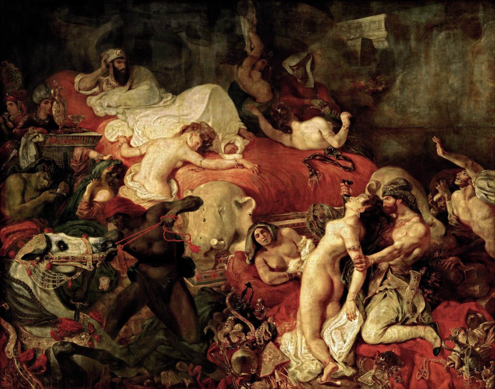 The Death of Sardanapalus by