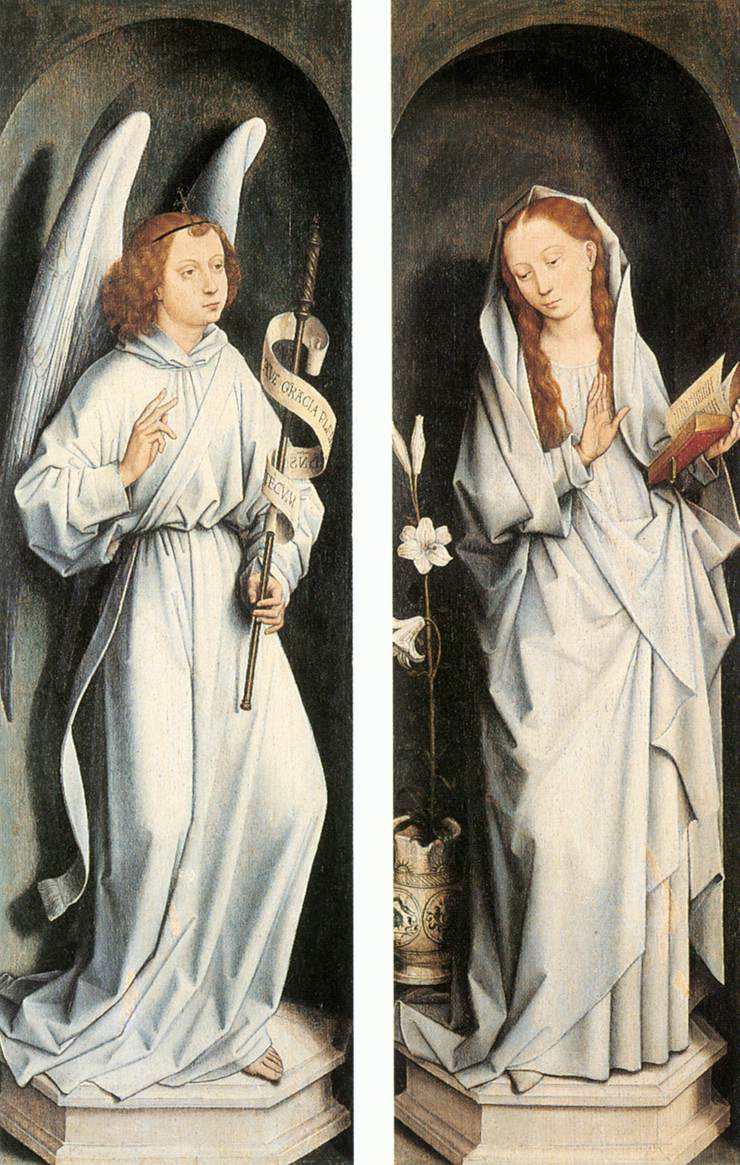 Annunciation by MEMLING, Hans