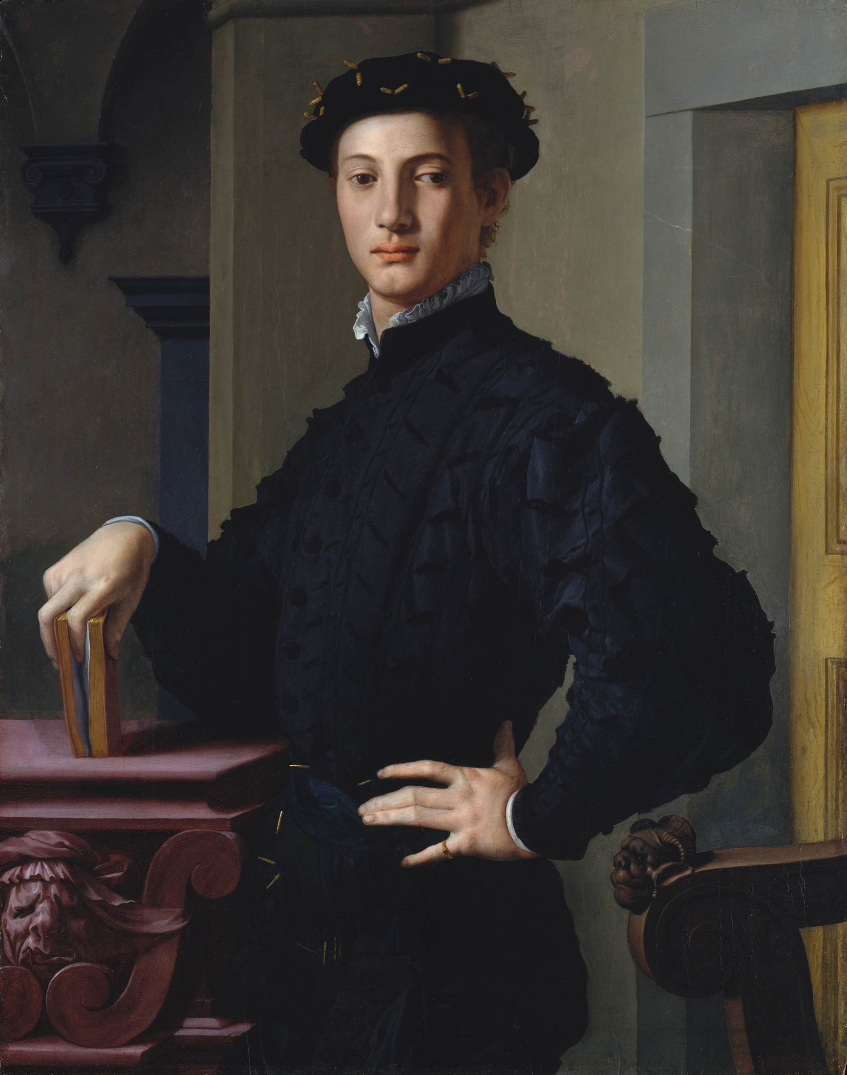 Portrait of a Young Man by BRONZINO, Agnolo