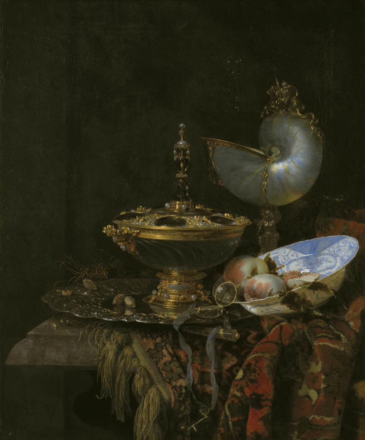 Pronk Still-Life by KALF, Willem