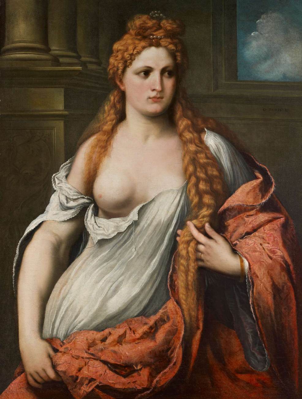 Portrait of a Young Woman by