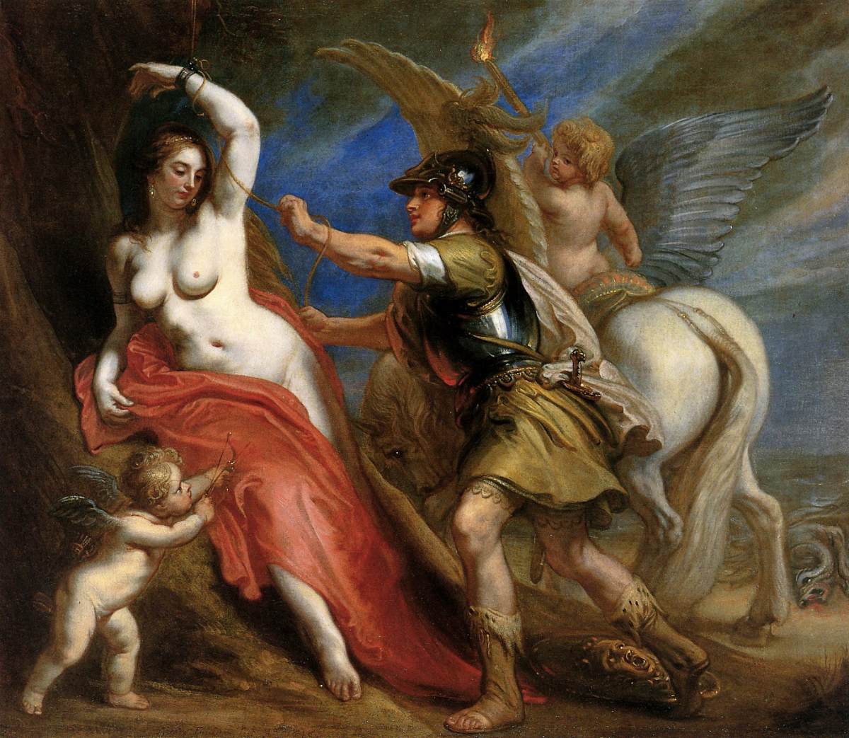 Perseus and Andromeda by THULDEN, Theodor van