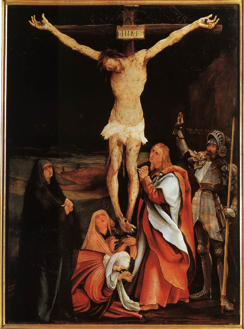 The Crucifixion by GRÜNEWALD, Matthias