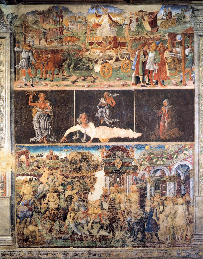 Allegory of August: Triumph of Ceres by TURA, Cosmè