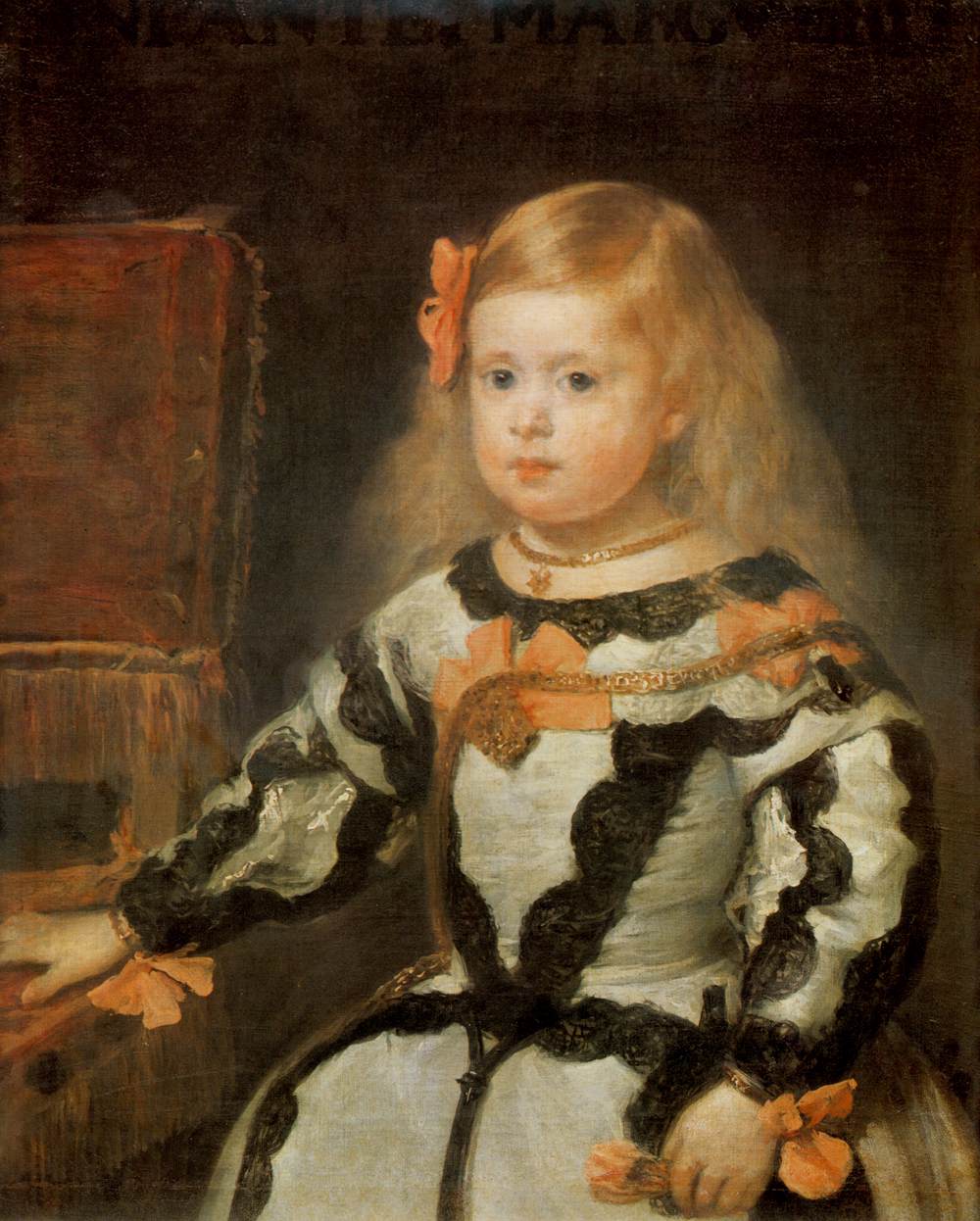 Infanta Margarita by VELÁZQUEZ, Diego Rodriguez de Silva y