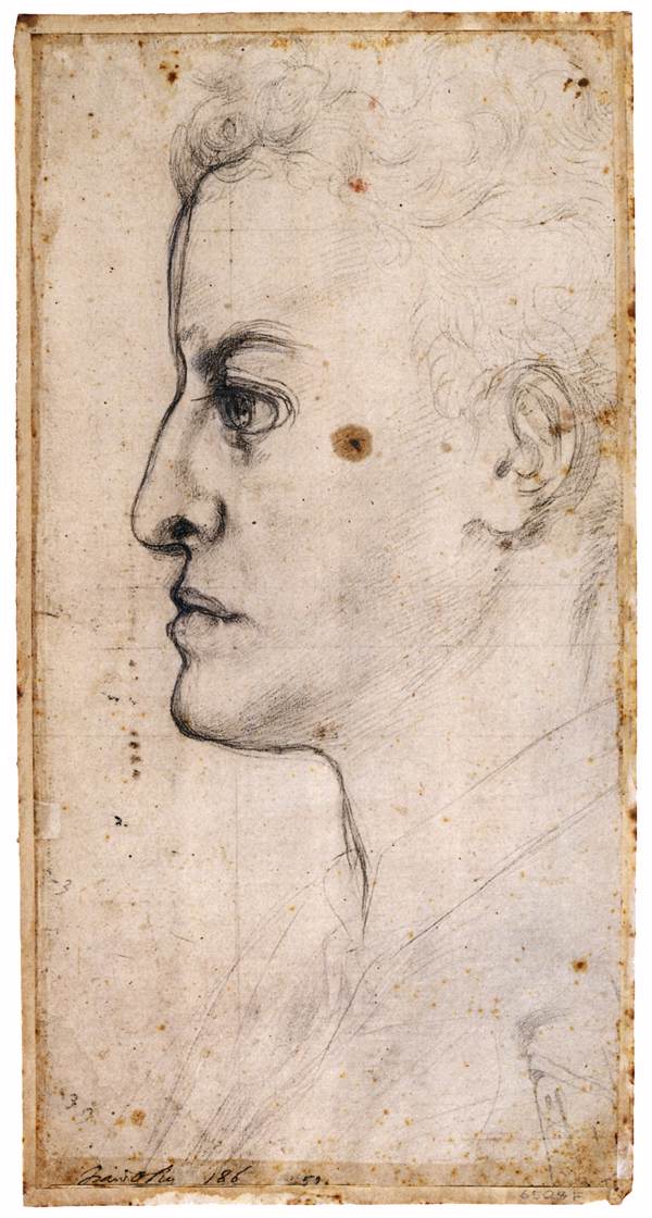 Cosimo I de' Medici in Profile by