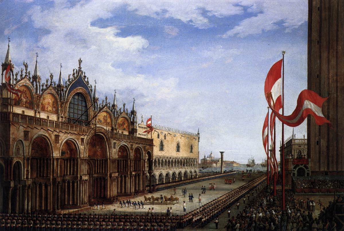 The Return of the Horses of San Marco by CHILONE, Vincenzo