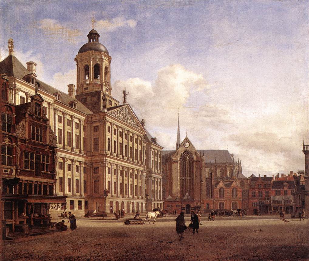 The New Town Hall in Amsterdam by HEYDEN, Jan van der