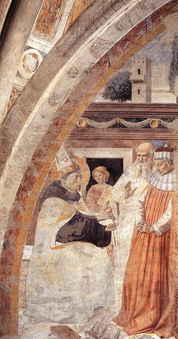 Conversion of the Heretic (scene 15, east wall) by